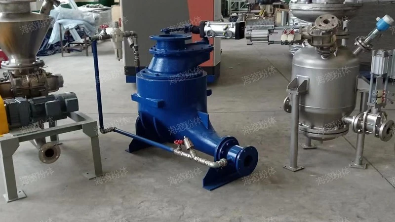 AV pump particle conveying