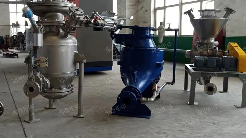 AV pump particle conveying