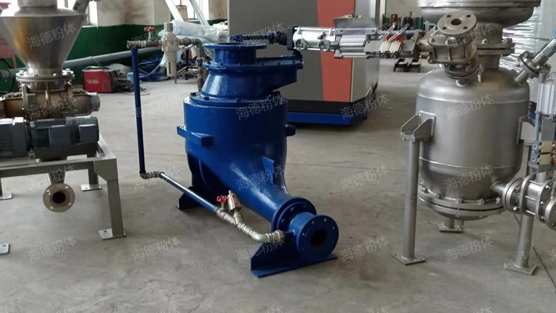 Ash trough pneumatic conveying pump