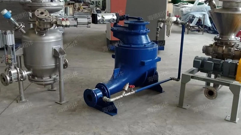 Ash trough pneumatic conveying pump