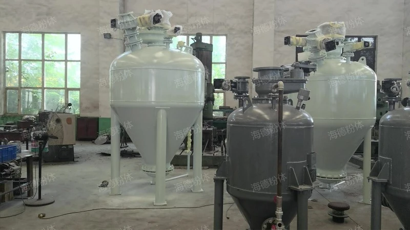 Stainless steel silo bottom conveying pump