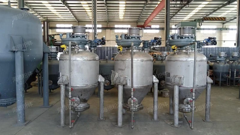 Weighing type warehouse bottom conveying pump