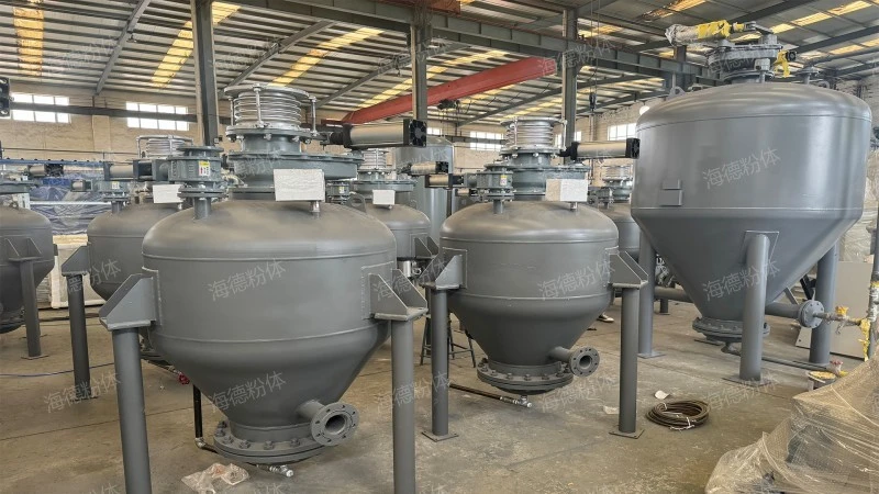 Stainless steel silo bottom conveying pump