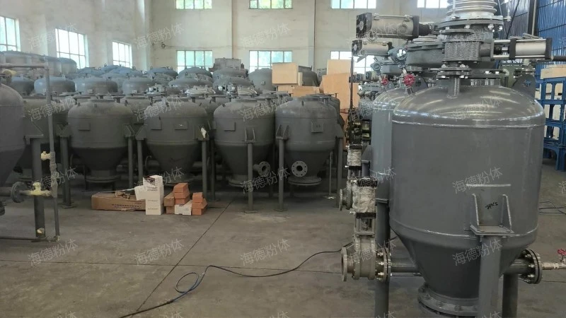 Weighing type silo pneumatic conveying pump