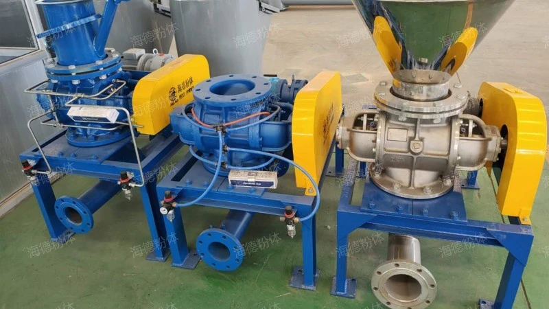 Carbon steel rotary discharger