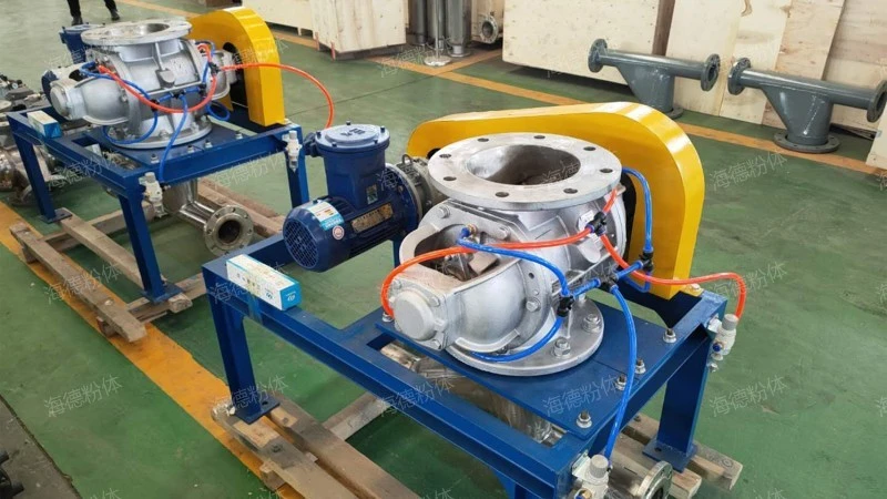 Carbon steel rotary feeder