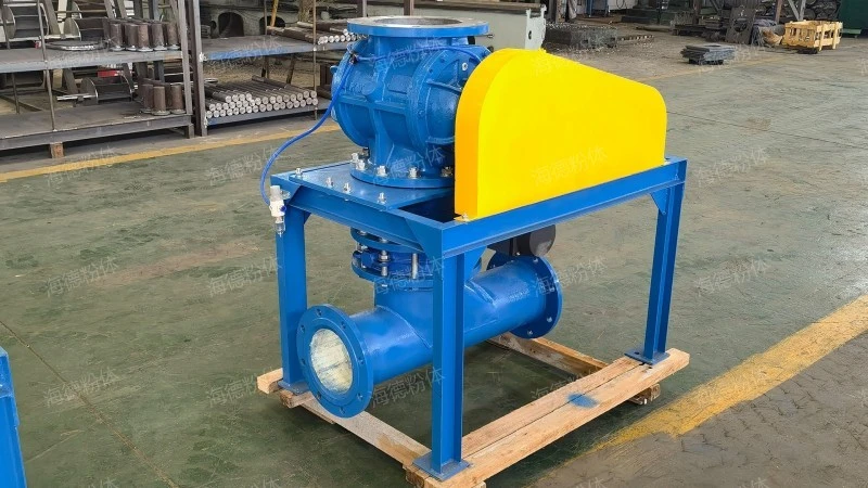 Impeller rotary discharger