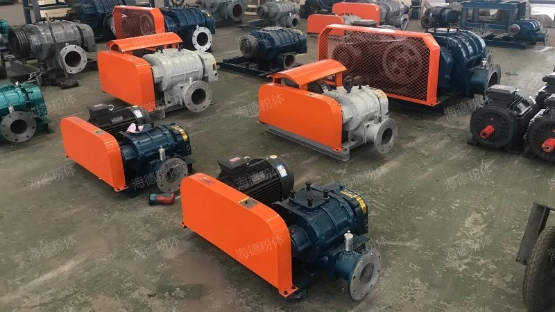 Frequency conversion three-leaf roots vacuum pump