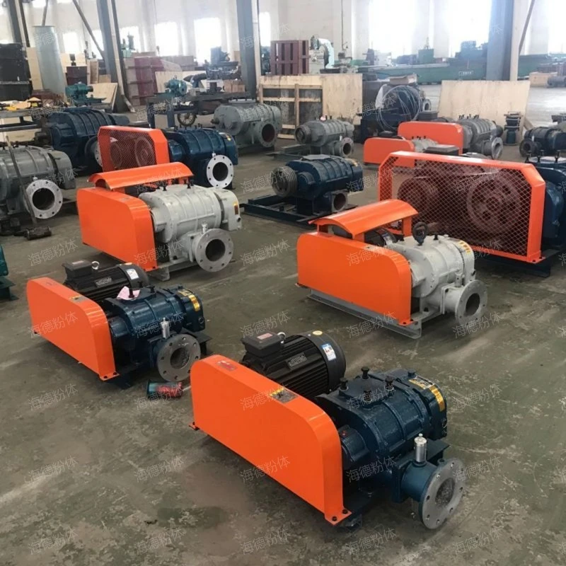 Roots blower in the chemical industry