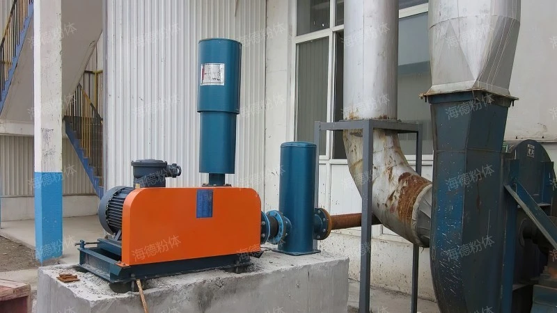 Variable frequency three leaf Roots vacuum pump