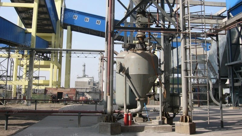 Graphite conveying system