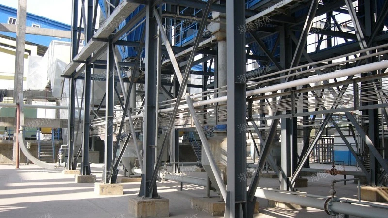 Graphite conveying system