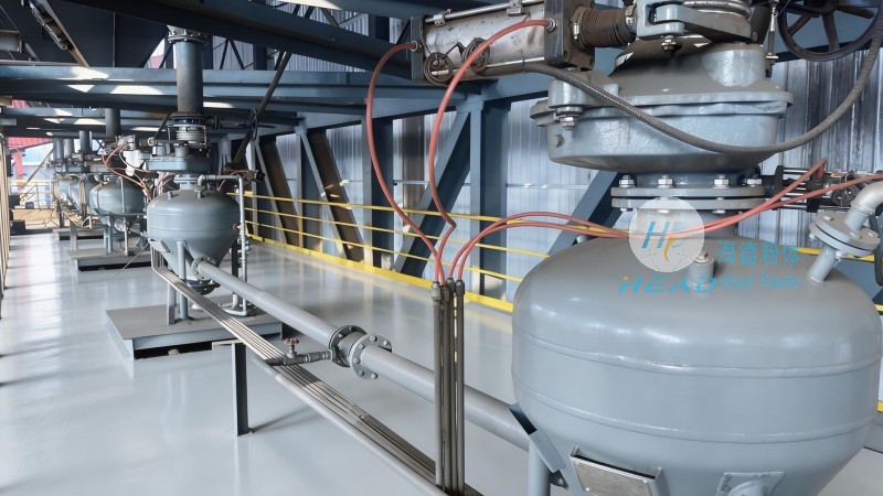 Transporte neumático de fertilizantes de acero inoxidable