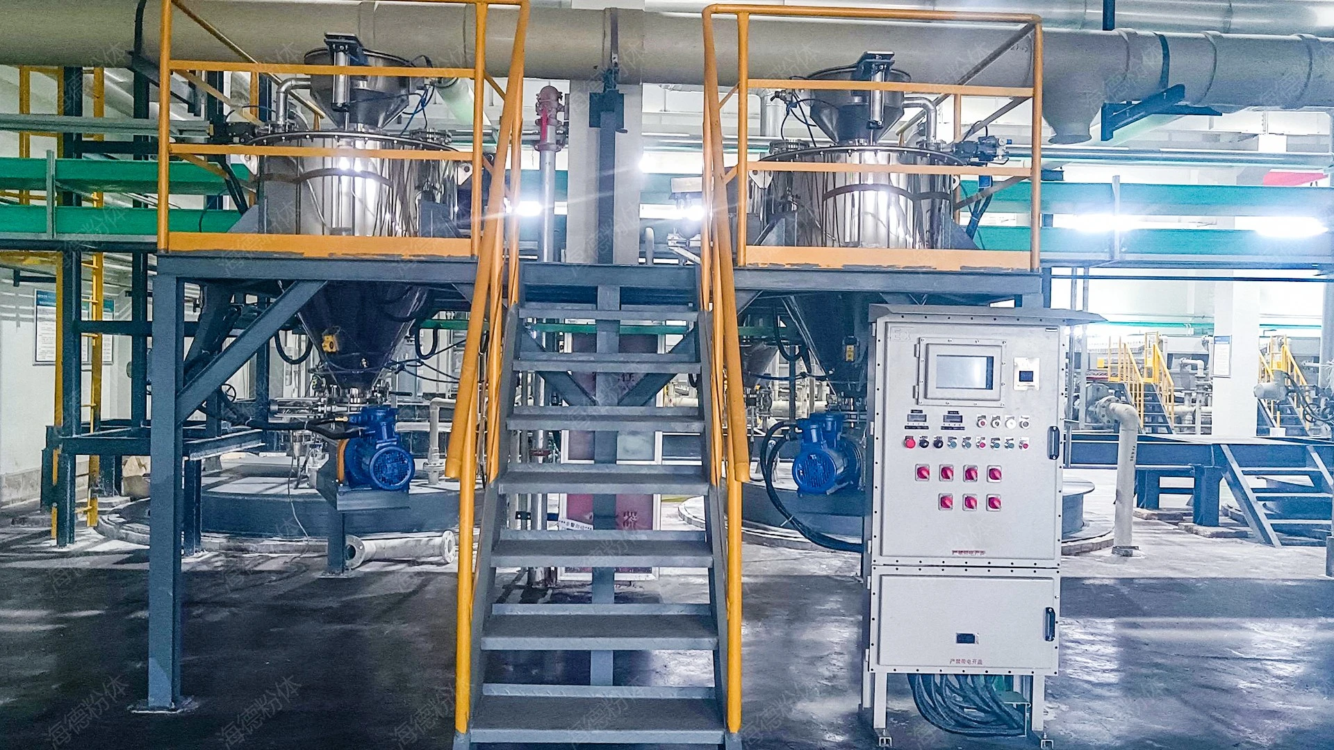 Coal particle conveying system