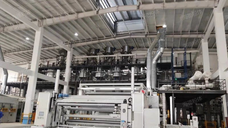 Dust proof conveying system